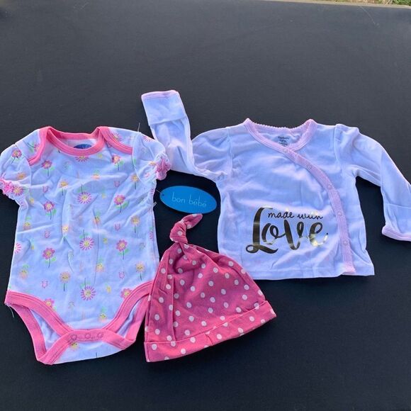 Take 50% OFF- Baby Girl Mix Bundle of 3, Size- 3-6M - Picture 1 of 10